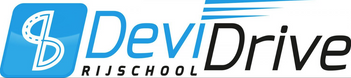 Logo, 'Rijschool Devi Drive